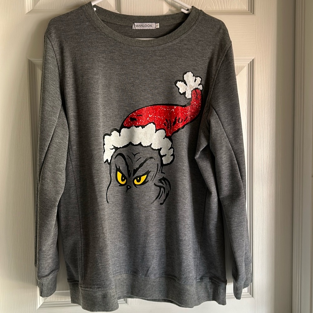 Festive Grinch Sweatshirt